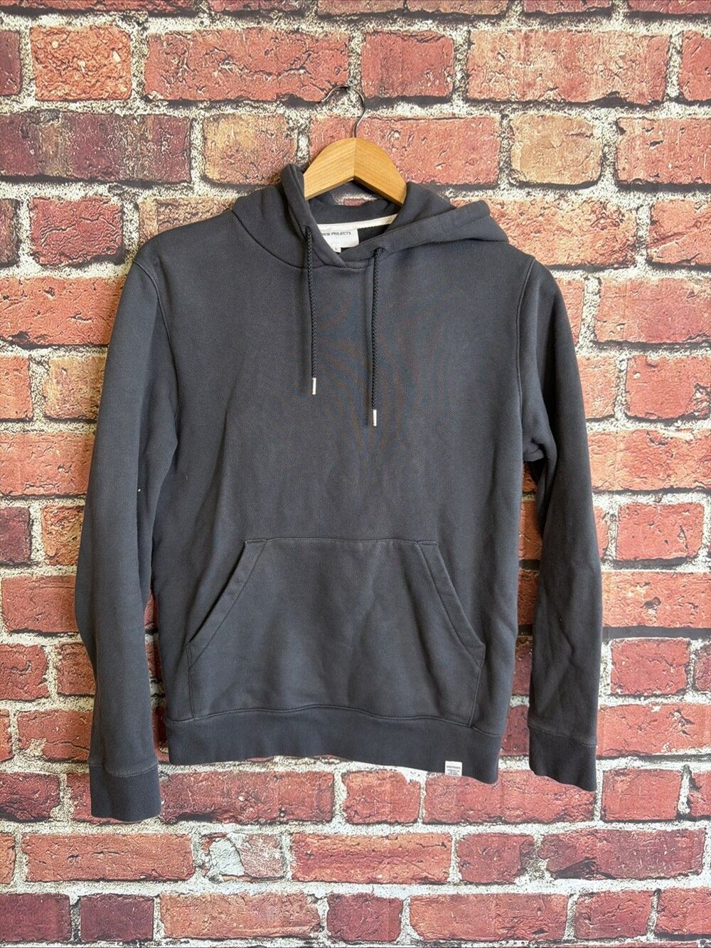 Norse Projects Vagn Hoodie Pullover Sweatshirt Small Gray Men’s